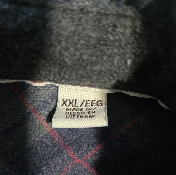 Weatherproof Vintage Men's Plaid Button-Up Shirt Long Sleeve Size XXL - Picture 4 of 5